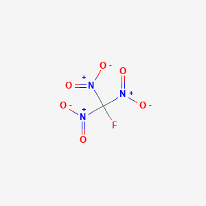 molecular formula CFN3O6 B157237 Methane, fluorotrinitro- CAS No. 1840-42-2