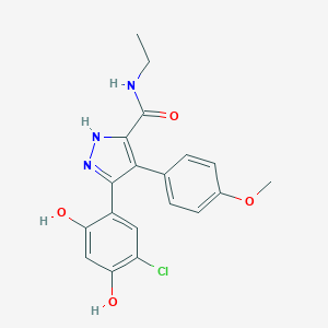 molecular formula C19H18ClN3O4 B157241 VER-49009 CAS No. 940289-57-6