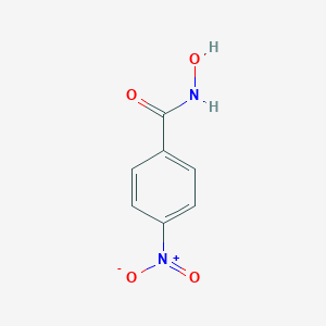 molecular formula C7H6N2O4 B157250 4-Nitrobenzohydroxamic acid CAS No. 1613-76-9