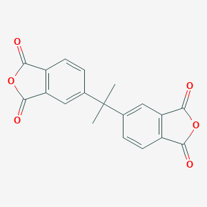 molecular formula C19H12O6 B157258 1,3-Isobenzofurandione, 5,5'-(1-methylethylidene)bis- CAS No. 1779-17-5
