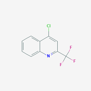 molecular formula C10H5ClF3N B157264 4-Chloro-2-(trifluoromethyl)quinoline CAS No. 1701-24-2