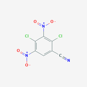 molecular formula C7HCl2N3O4 B157266 2,4-Dichloro-3,5-dinitrobenzonitrile CAS No. 1930-71-8