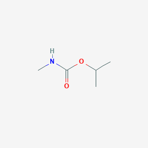 molecular formula C5H11NO2 B157276 Carbamic acid, methyl-, 1-methylethyl ester CAS No. 10047-90-2