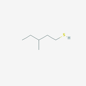 molecular formula C6H14S B157286 3-Methyl-1-pentanethiol CAS No. 1633-88-1