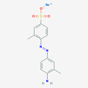 molecular formula C14H14N3NaO3S B157293 EINECS 233-522-4 CAS No. 10213-99-7