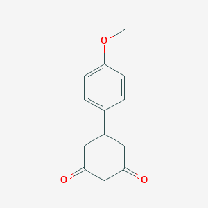 molecular formula C13H14O3 B157323 5-(4-甲氧基苯基)环己烷-1,3-二酮 CAS No. 1774-12-5