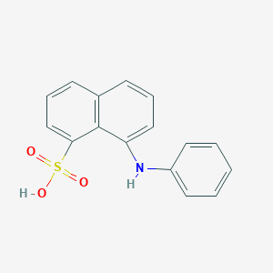 molecular formula C16H13NO3S B157328 8-Anilino-1-naphthalenesulfonic acid CAS No. 82-76-8