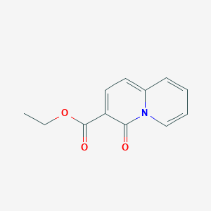 molecular formula C12H11NO3 B015733 Ethyl 4-oxo-4H-quinolizine-3-carboxylate CAS No. 88612-71-9