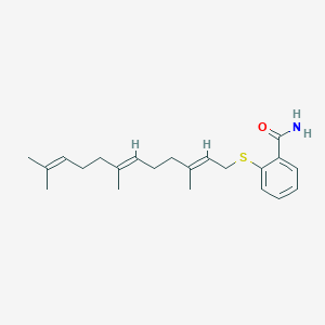molecular formula C22H31NOS B157330 Farnesyl Thiosalicylic Acid Amide 