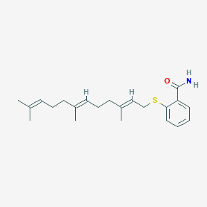 molecular formula C22H31NOS B157330 Farnesyl Thiosalicylic Acid Amide CAS No. 1092521-74-8