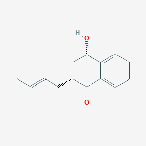 molecular formula C15H18O2 B157341 Catalponol CAS No. 34168-56-4