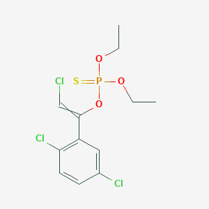 molecular formula C12H14Cl3O3PS B157348 Akton CAS No. 1757-18-2