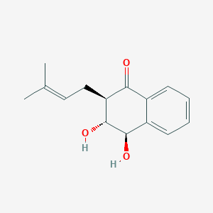 molecular formula C15H18O3 B157351 3-Hydroxycatalponol 