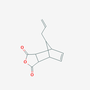 molecular formula C12H12O3 B157353 7-Allylbicyclo[2.2.1]hept-5-ene-2,3-dicarboxylic anhydride CAS No. 10193-26-7