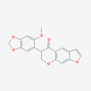 molecular formula C19H14O6 B157354 Neotenone CAS No. 10091-02-8