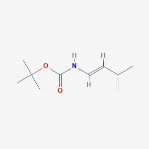 B157361 Carbamic acid, (3-methyl-1,3-butadienyl)-, 1,1-dimethylethyl ester, (E)-(9CI) CAS No. 131784-69-5
