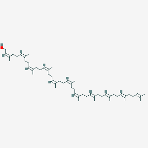 molecular formula C55H90O B157362 Ficaprenol 11 CAS No. 26296-50-4