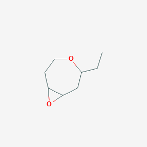 molecular formula C8H14O2 B157371 3-Ethyl-4,8-dioxabicyclo[5.1.0]octane CAS No. 126016-71-5