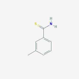 molecular formula C8H9NS B157374 3-甲基苯甲硫酰胺 CAS No. 2362-63-2