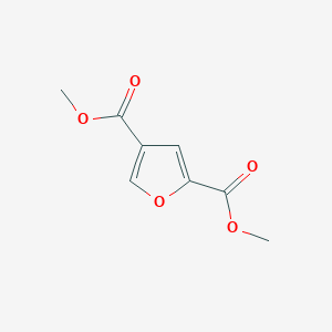 molecular formula C8H8O5 B157377 Dimethyl furan-2,4-dicarboxylate CAS No. 1710-13-0