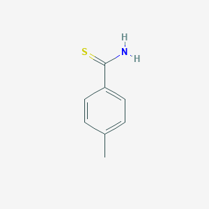molecular formula C8H9NS B157381 4-Methylbenzothioamide CAS No. 2362-62-1