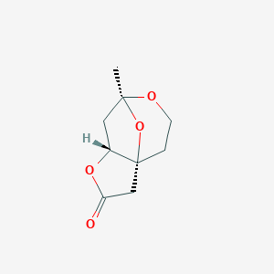 molecular formula C9H12O4 B157385 Buergerinin G 