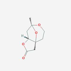 molecular formula C9H12O4 B157385 Buergerinin G CAS No. 263764-83-6