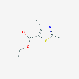 molecular formula C8H11NO2S B157388 Ethyl 2,4-dimethylthiazole-5-carboxylate CAS No. 7210-77-7
