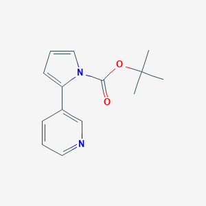 molecular formula C14H16N2O2 B015739 N-Boc-b-nornicotryine CAS No. 215187-35-2
