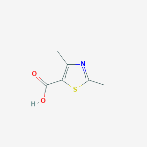 molecular formula C6H7NO2S B157390 2,4-Dimethylthiazole-5-carboxylic acid CAS No. 53137-27-2