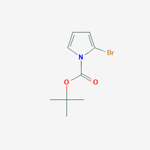 molecular formula C9H12BrNO2 B015741 N-Boc-2-溴吡咯 CAS No. 117657-37-1