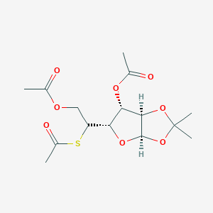 3,6-Di-O-acetyl-5-Deoxy-5-S-acetyl-1,2-O-isopropylidene-a-D-glucofuranose