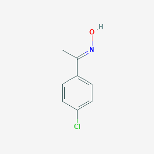 molecular formula C8H8ClNO B157419 1-(4-Chlorophenyl)ethanone oxime CAS No. 1956-39-4