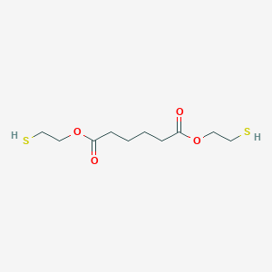 molecular formula C10H18O4S2 B157420 Hexanedioic acid, bis(2-mercaptoethyl) ester CAS No. 10194-00-0