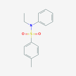 molecular formula C15H17NO2S B157421 N-Ethyl-4-methyl-N-phenylbenzenesulfonamide CAS No. 1821-40-5