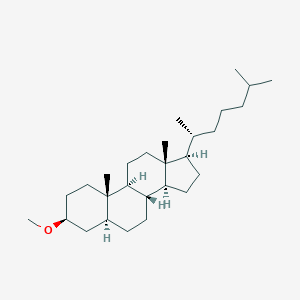molecular formula C28H50O B157438 5alpha-Cholestane, 3beta-methoxy- CAS No. 1981-90-4