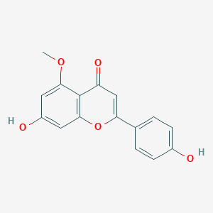 molecular formula C16H12O5 B157450 Thevetiaflavone CAS No. 29376-68-9