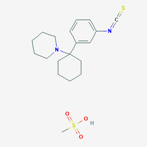 molecular formula C19H28N2O3S2 B015747 Metaphit methanesulfonate salt CAS No. 99287-12-4
