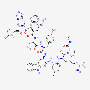 molecular formula C64H83N17O12 B1574756 Deslorelin CAS No. 57773-65-6