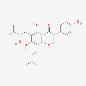 molecular formula C25H26O6 B157476 Isoerysenegalensein E 