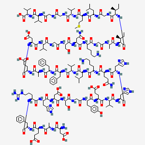 molecular formula C₁₉₄H₂₉₅N₅₃O₅₈S B1574766 Asp-Ala-Glu-Phe-Arg-His-Asp-Ser-Gly-Tyr-Glu-Val-His-His-Gln-Lys-Leu-Val-Phe-Phe-Ala-Glu-Asp-Val-Gly-Ser-Asn-Lys-Gly-Ala-Ile-Ile-Gly-Leu-Met-Val-Gly-Gly-Val-Val CAS No. 131438-79-4