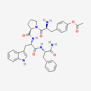 molecular formula C₃₆H₄₀N₆O₆ B1574818 Ac-L-Tyr-L-Pro-L-Trp-L-Phe-CONH2 