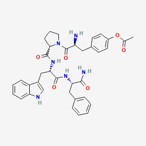 molecular formula C₃₆H₄₀N₆O₆ B1574818 N-terminally acetylated Endomorphin-1 