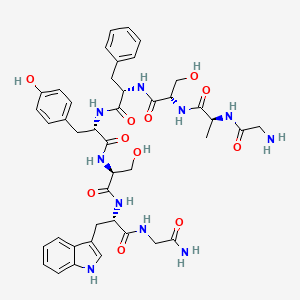 molecular formula C42H52N10O11 B1574833 Leucokinin VIII 