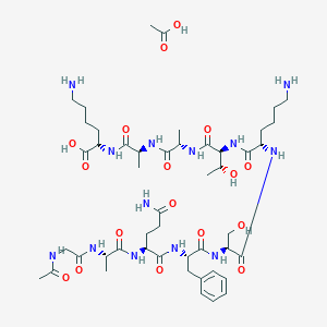 molecular formula C48H79N13O17 B1574868 BIO-11006 acetate 