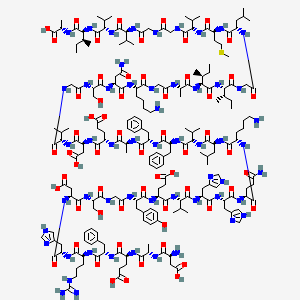molecular formula C₂₀₃H₃₁₁N₅₅O₆₀S B1574880 Asp-Ala-Glu-Phe-Arg-His-Asp-Ser-Gly-Tyr-Glu-Val-His-His-Gln-Lys-Leu-Val-Phe-Phe-Ala-Glu-Asp-Val-Gly-Ser-Asn-Lys-Gly-Ala-Ile-Ile-Gly-Leu-Met-Val-Gly-Gly-Val-Val-Ile-Ala CAS No. 107761-42-2