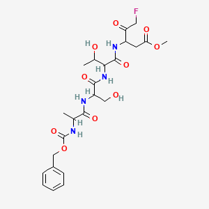 molecular formula C24H33FN4O10 B1574929 Z-Astd-fmk 