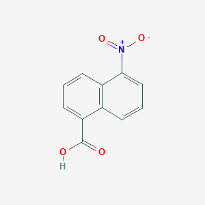 molecular formula C11H7NO4 B157501 5-Nitronaphthalene-1-carboxylic acid CAS No. 1975-44-6
