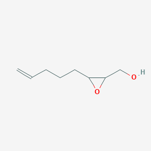 molecular formula C8H14O2 B157528 (3-Pent-4-enyloxiran-2-yl)methanol CAS No. 129171-47-7
