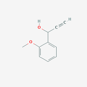 molecular formula C10H10O2 B157534 1-(2-Methoxyphenyl)prop-2-yn-1-ol CAS No. 1776-12-1